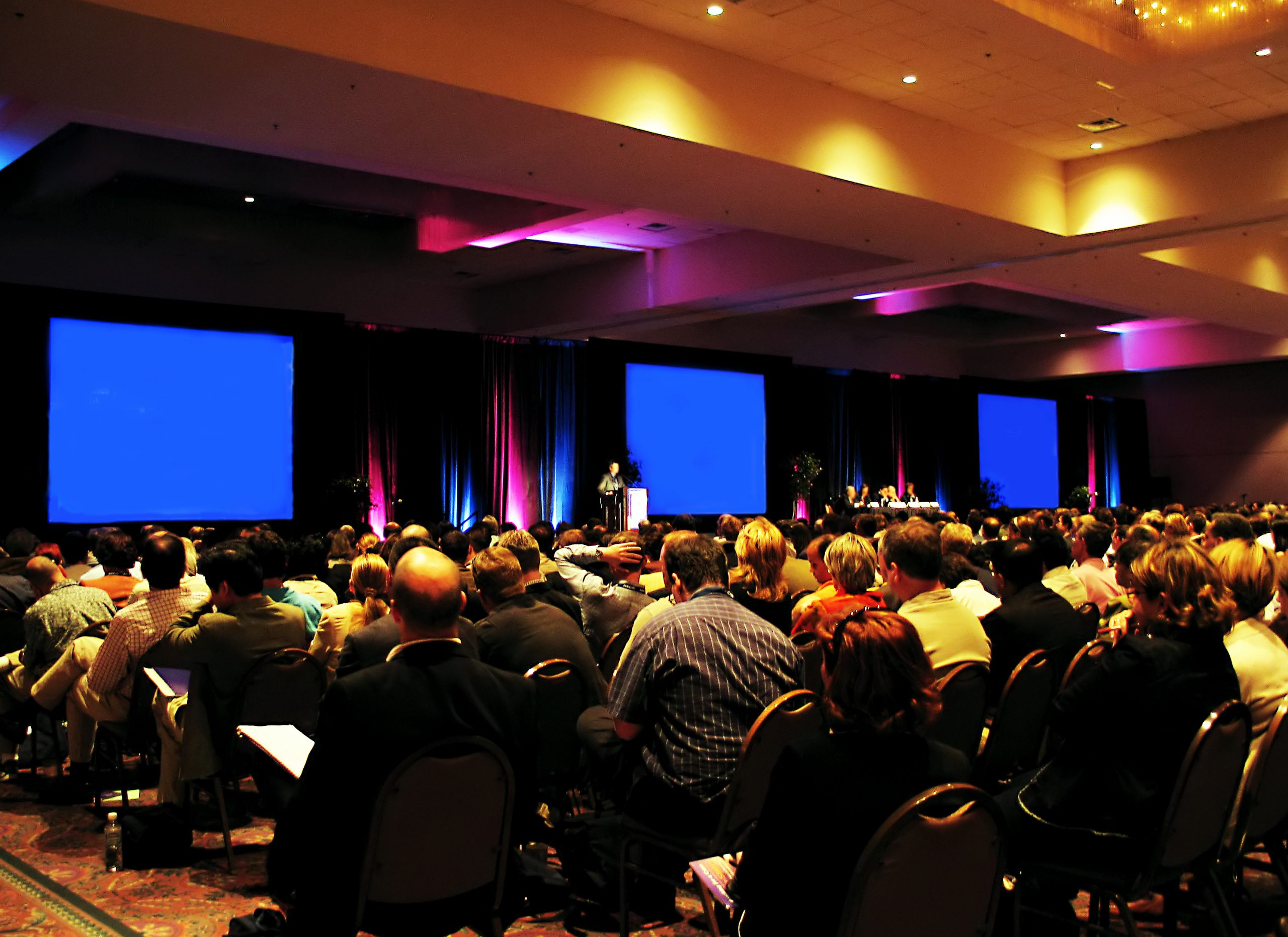 Speaking at a seminar